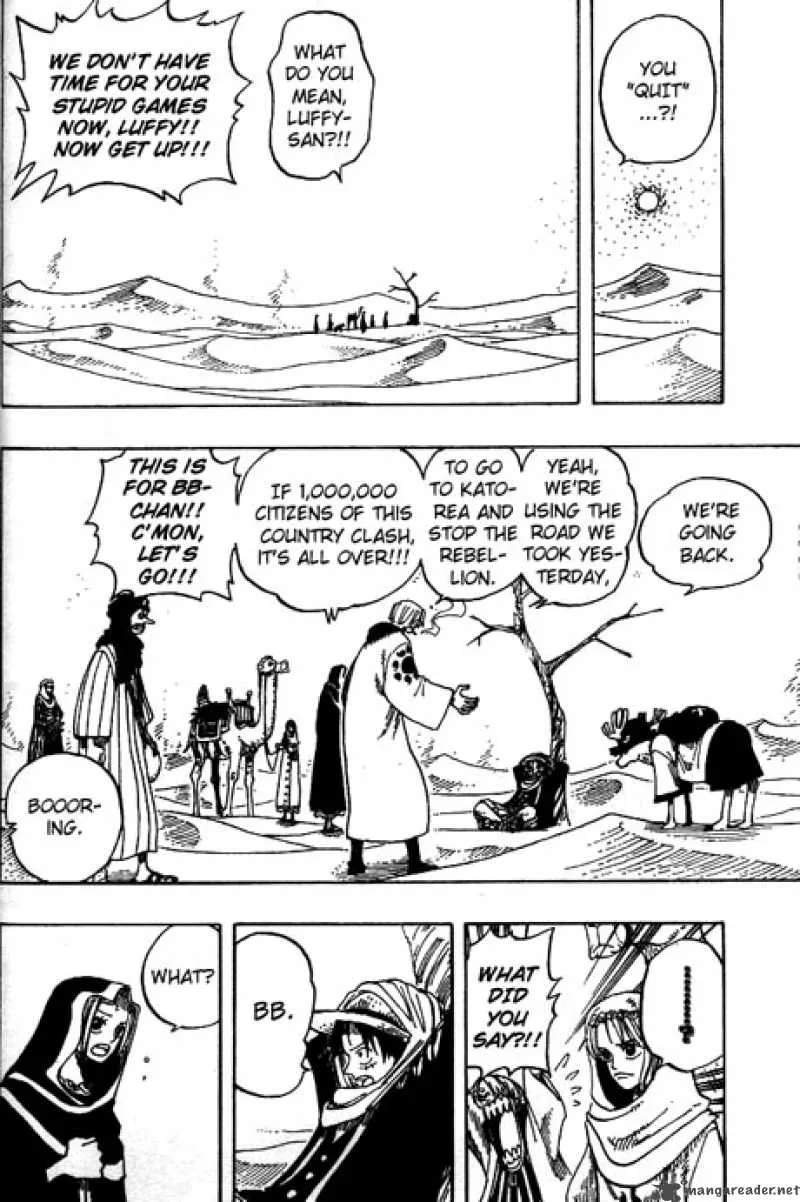 One Piece Chapter 166: Luffy vs Vivi – Page 14