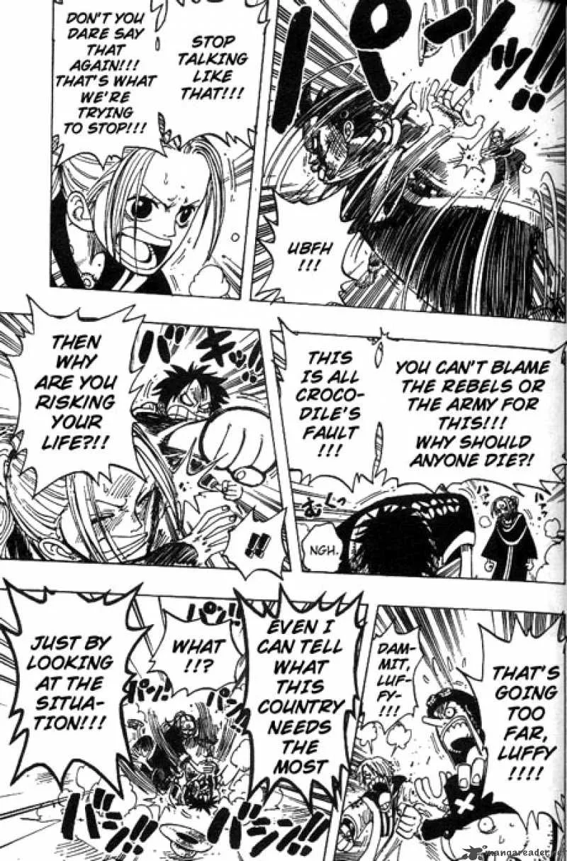 One Piece Chapter 166: Luffy vs Vivi – Page 17
