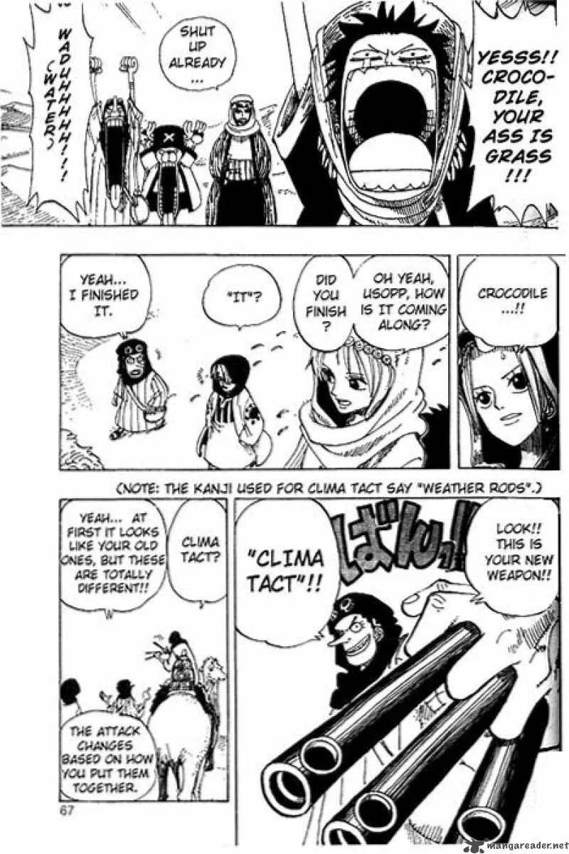 One Piece Chapter 168: Rainbase, Town of Dreams – Page 3