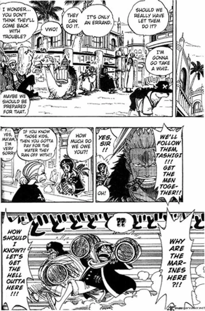 One Piece Chapter 168: Rainbase, Town of Dreams – Page 8