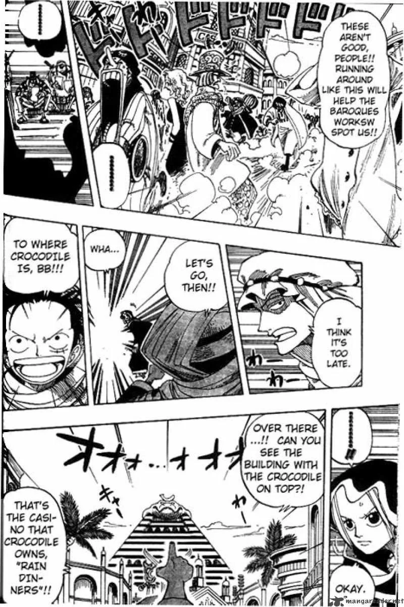 One Piece Chapter 168: Rainbase, Town of Dreams – Page 10