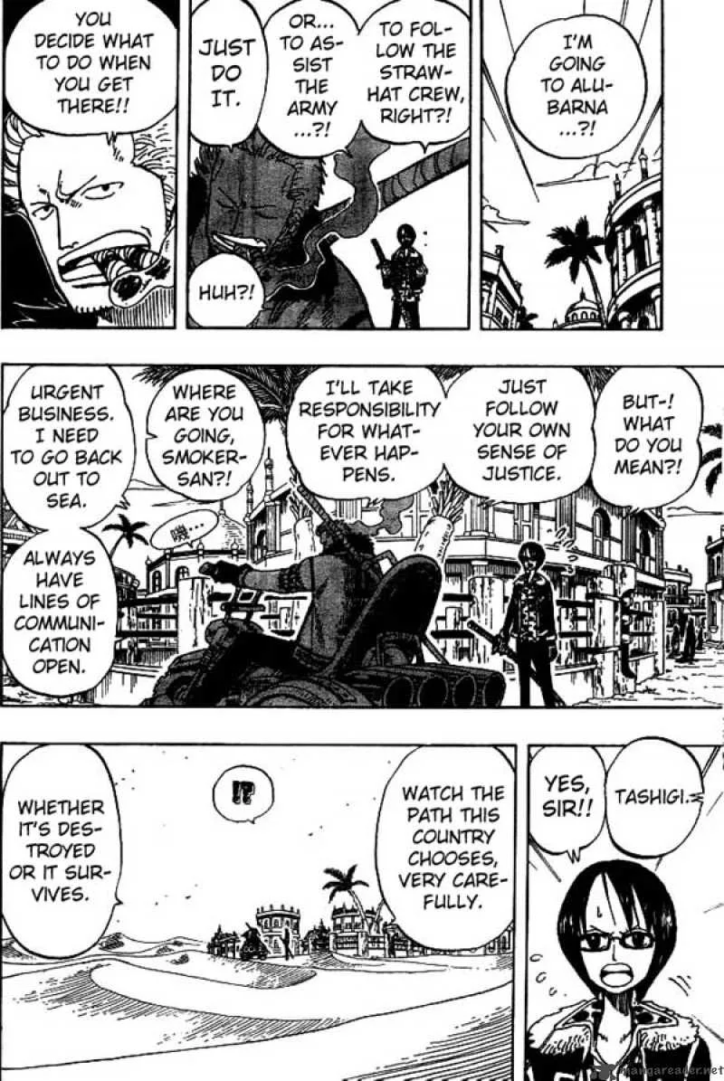 One Piece Chapter 179: The End Will Be In Alubarna – Page 10
