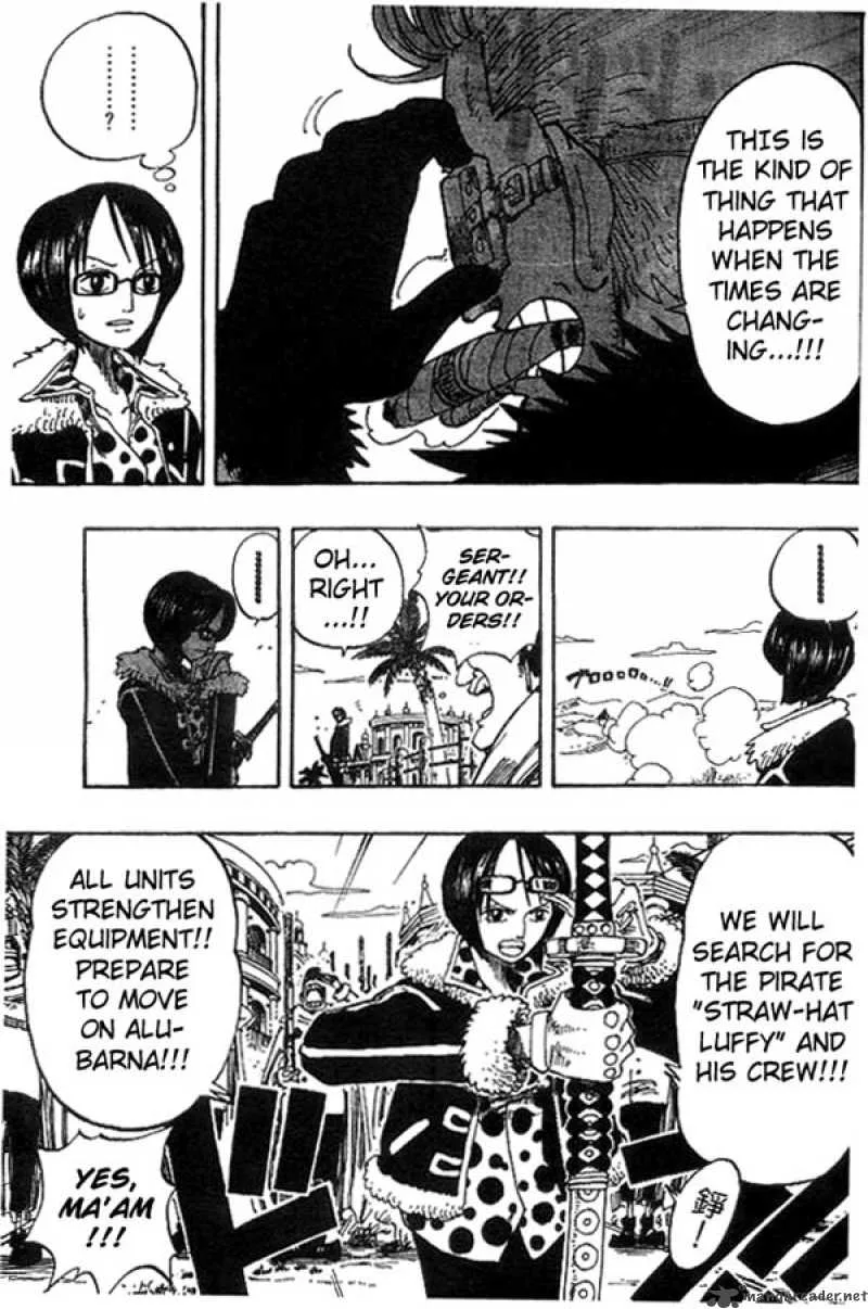 One Piece Chapter 179: The End Will Be In Alubarna – Page 11