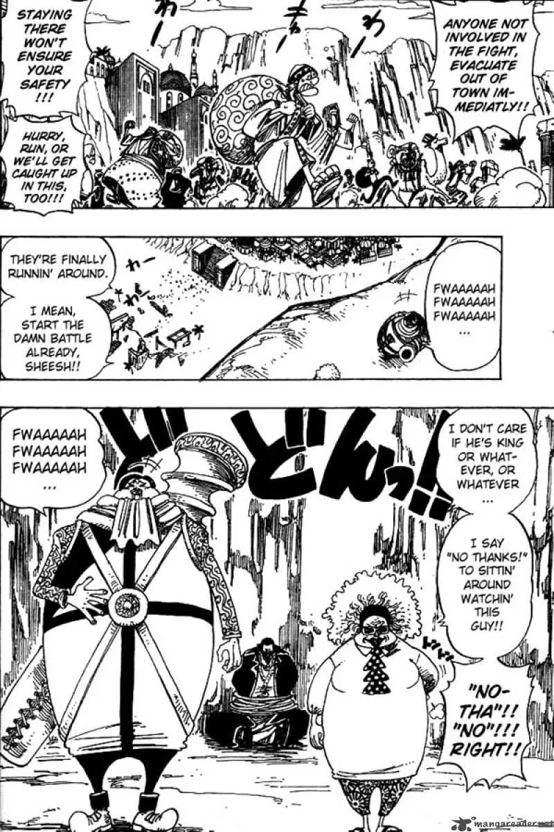 One Piece Chapter 179: The End Will Be In Alubarna – Page 14