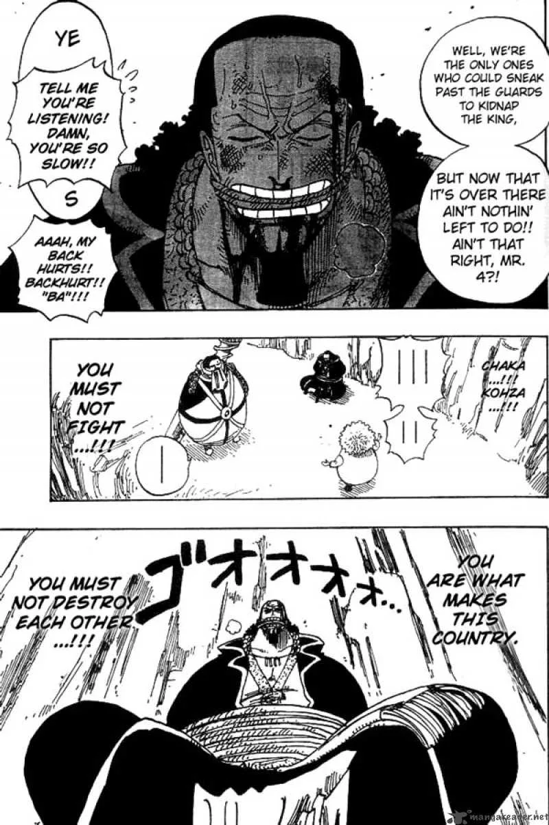 One Piece Chapter 179: The End Will Be In Alubarna – Page 15
