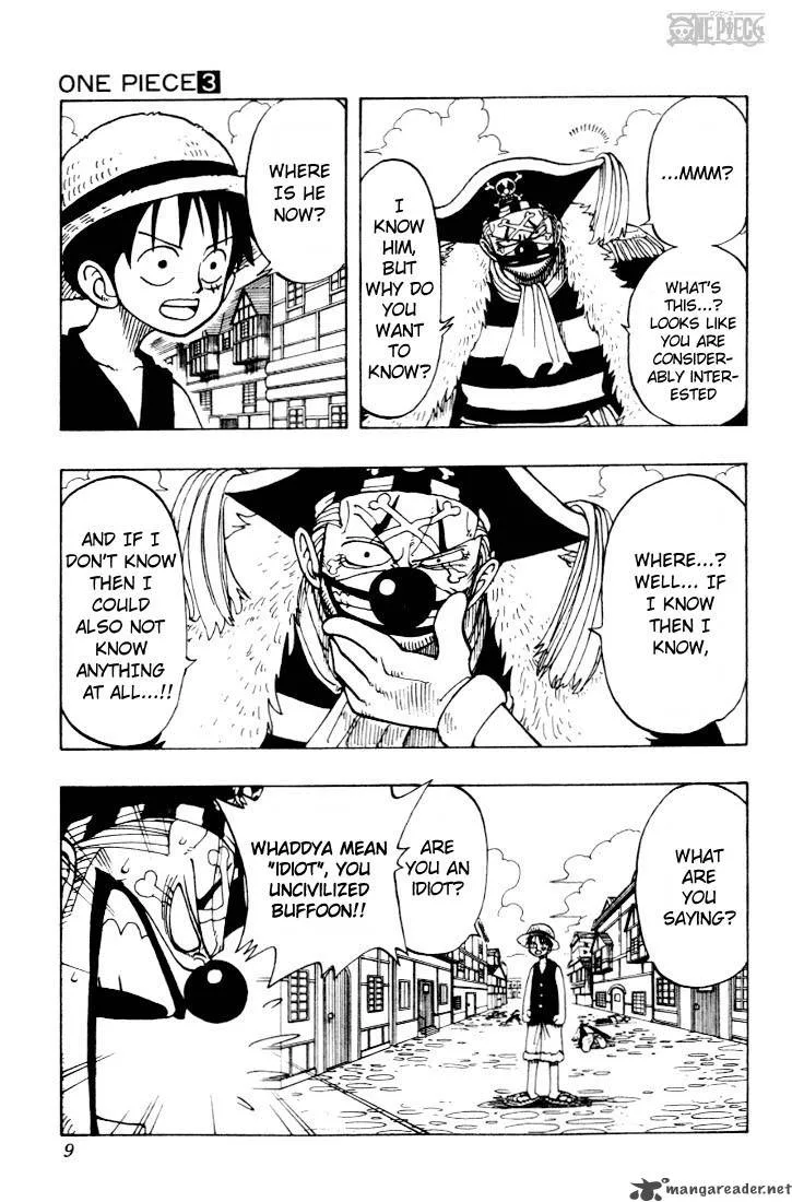 One Piece Chapter 18: Buggy The Clown Pirate – Page 8