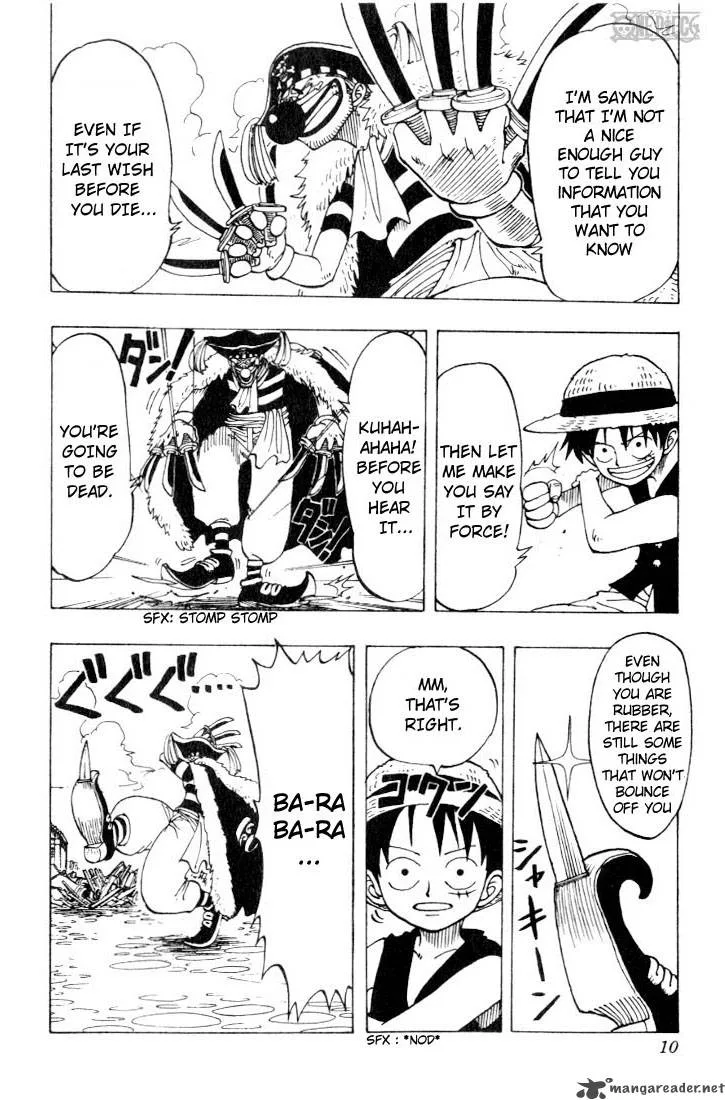 One Piece Chapter 18: Buggy The Clown Pirate – Page 9