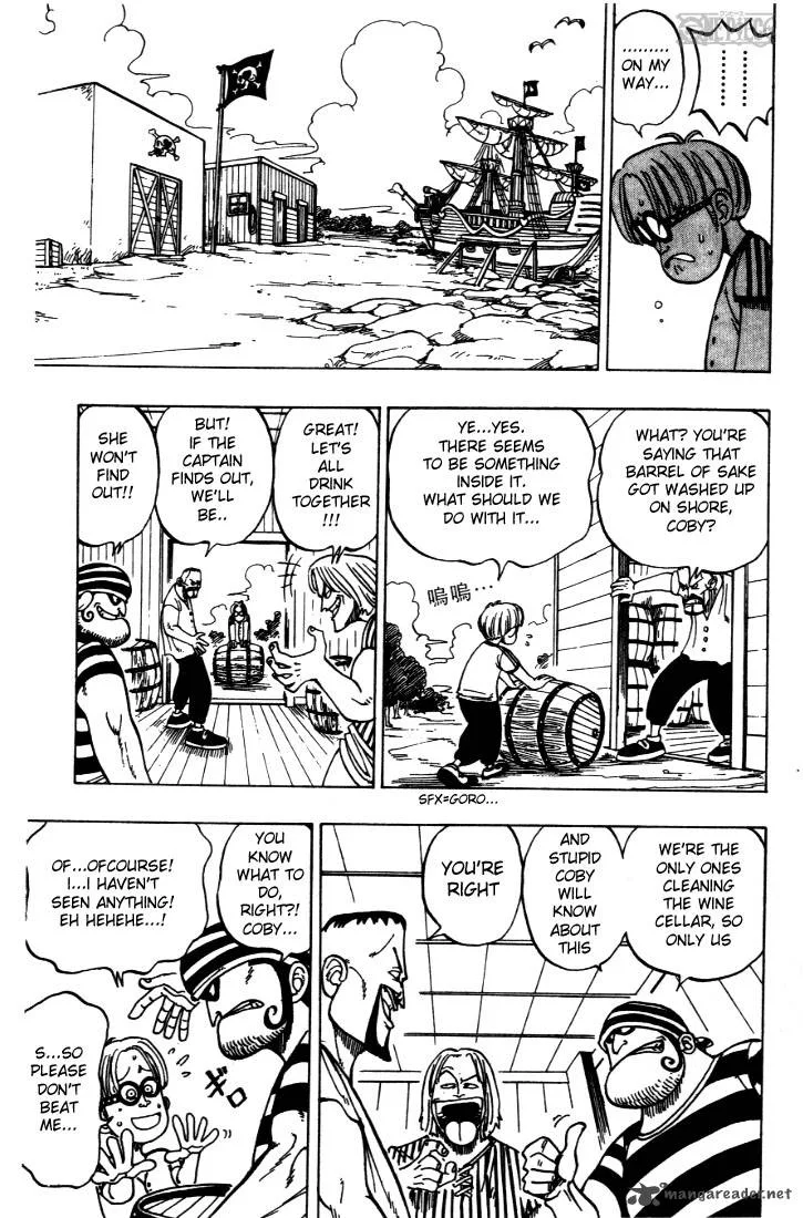 One Piece Chapter 2: They Call Him Strawhat Luffy – Page 7