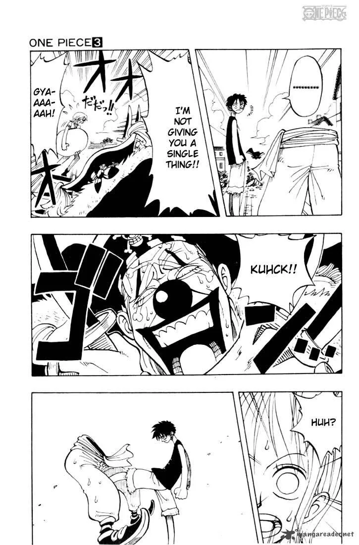 One Piece Chapter 20: A Thiefs Philosophy – Page 3