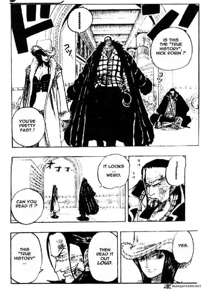 One Piece Chapter 203: Like a Crocodile's – Page 4