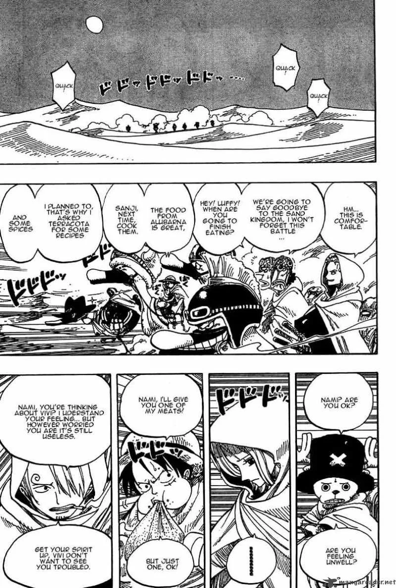 One Piece Chapter 214: The Plan to Escape from the Sand Kingdom – Page 7