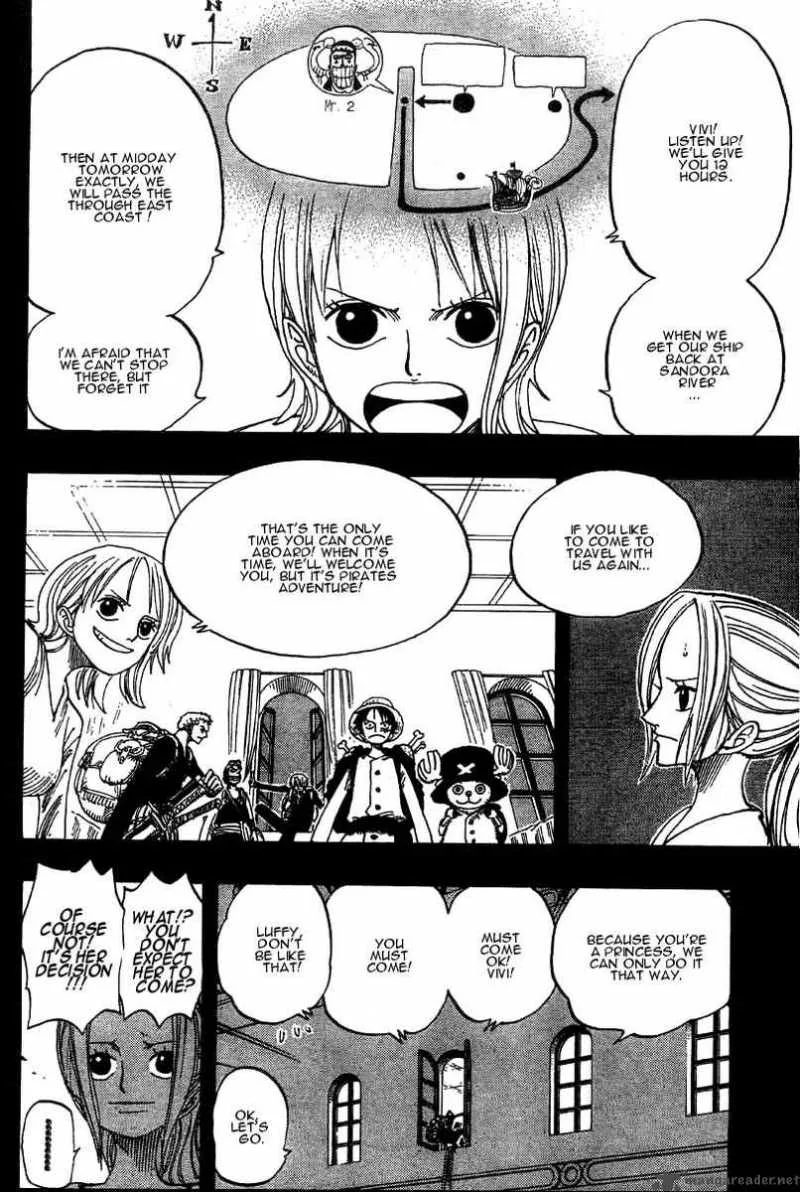 One Piece Chapter 214: The Plan to Escape from the Sand Kingdom – Page 14