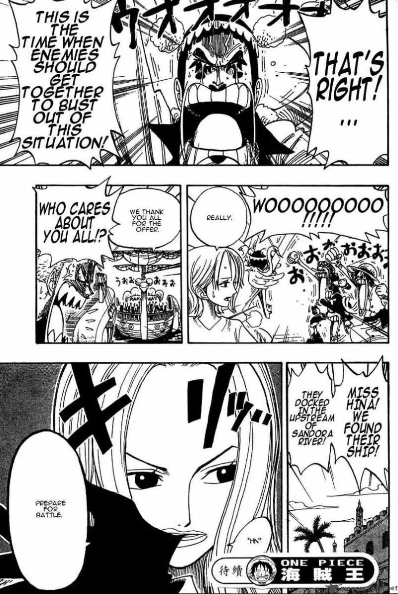 One Piece Chapter 214: The Plan to Escape from the Sand Kingdom – Page 19