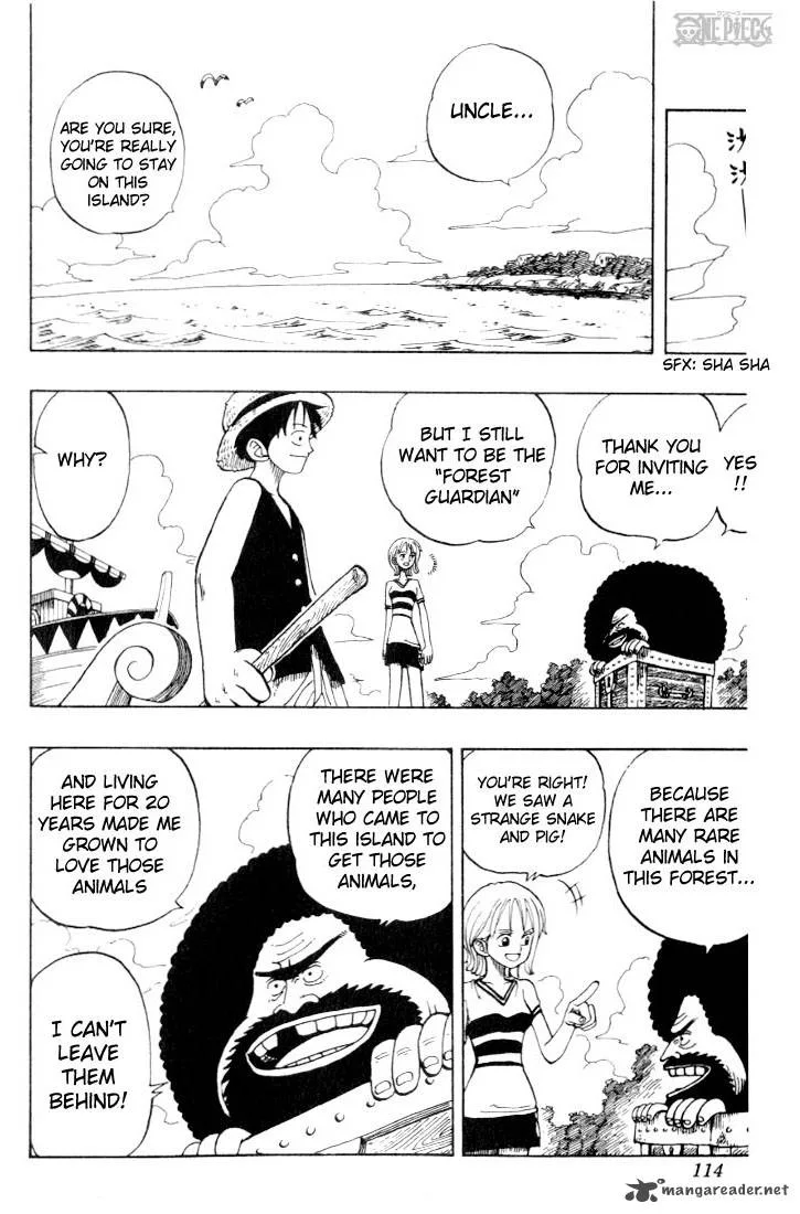 One Piece Chapter 22: You Are A Rare And Precious Animal – Page 28
