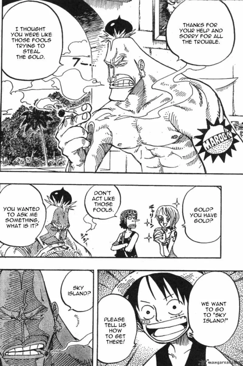 One Piece Chapter 228: United Primate Armed Forces Chief Captain-Monbran Cricket – Page 6