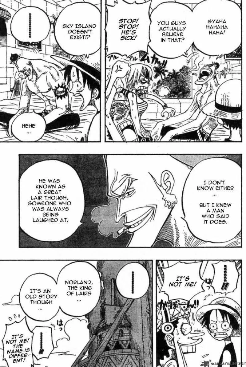 One Piece Chapter 228: United Primate Armed Forces Chief Captain-Monbran Cricket – Page 7