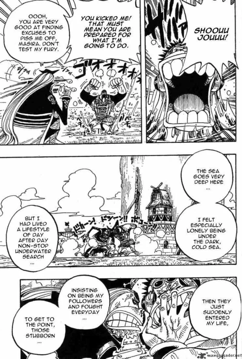 One Piece Chapter 228: United Primate Armed Forces Chief Captain-Monbran Cricket – Page 15