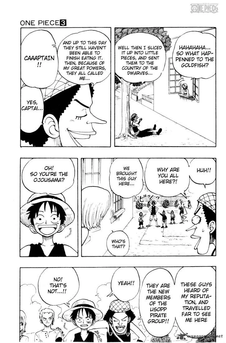 One Piece Chapter 24: Things That You Cant Lie About – Page 13