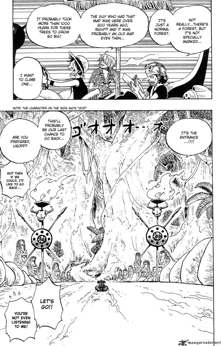 One Piece Chapter 245: The Adventure In God's Island – Page 3