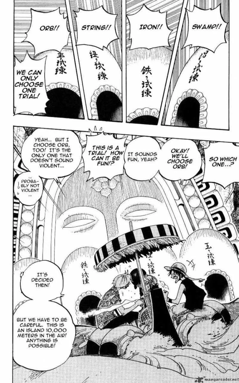 One Piece Chapter 246: Priest Satori Of The Forest Of Illusions – Page 4