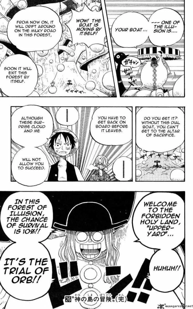 One Piece Chapter 246: Priest Satori Of The Forest Of Illusions – Page 19