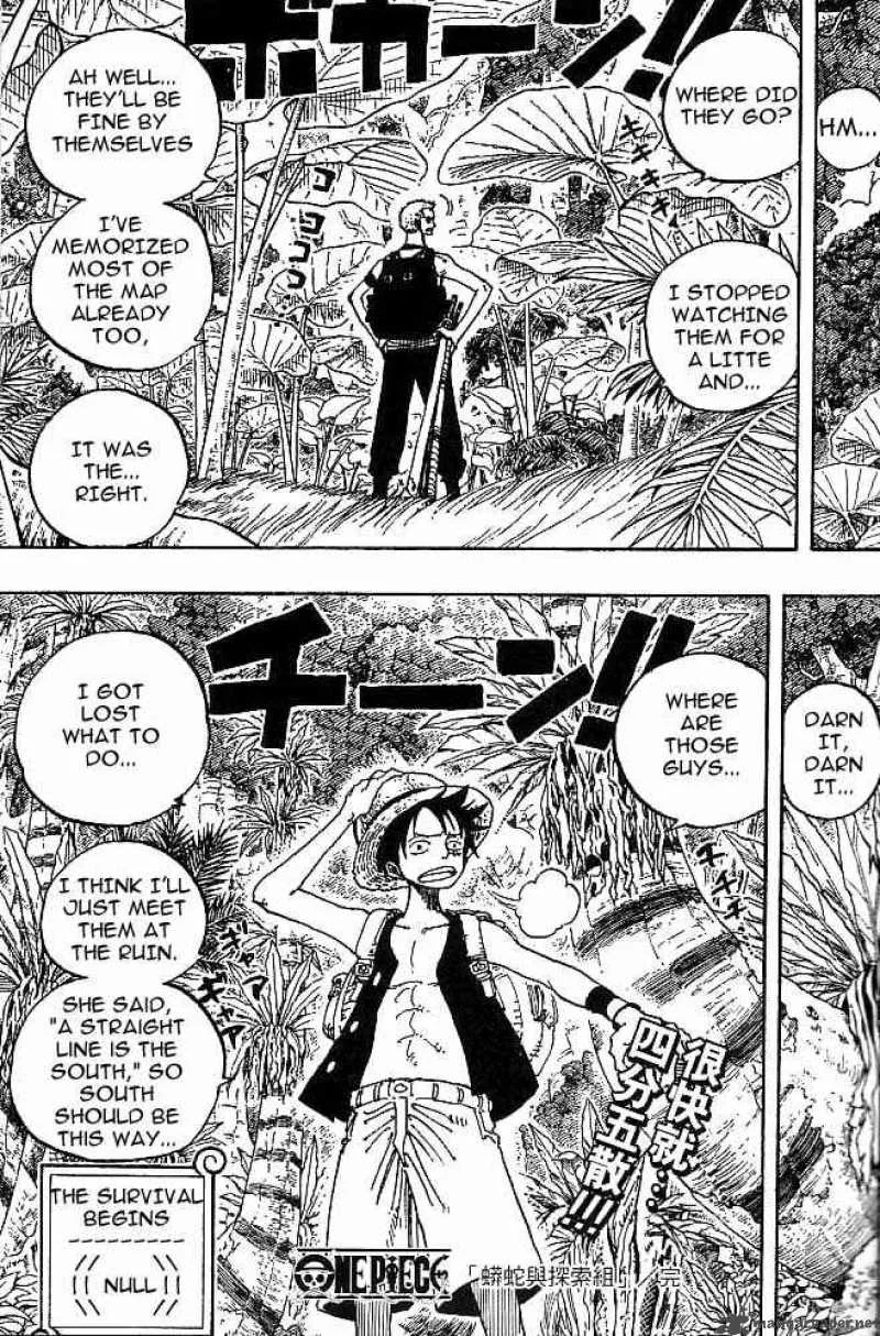 One Piece Chapter 255: The Python And The Explore Team – Page 19
