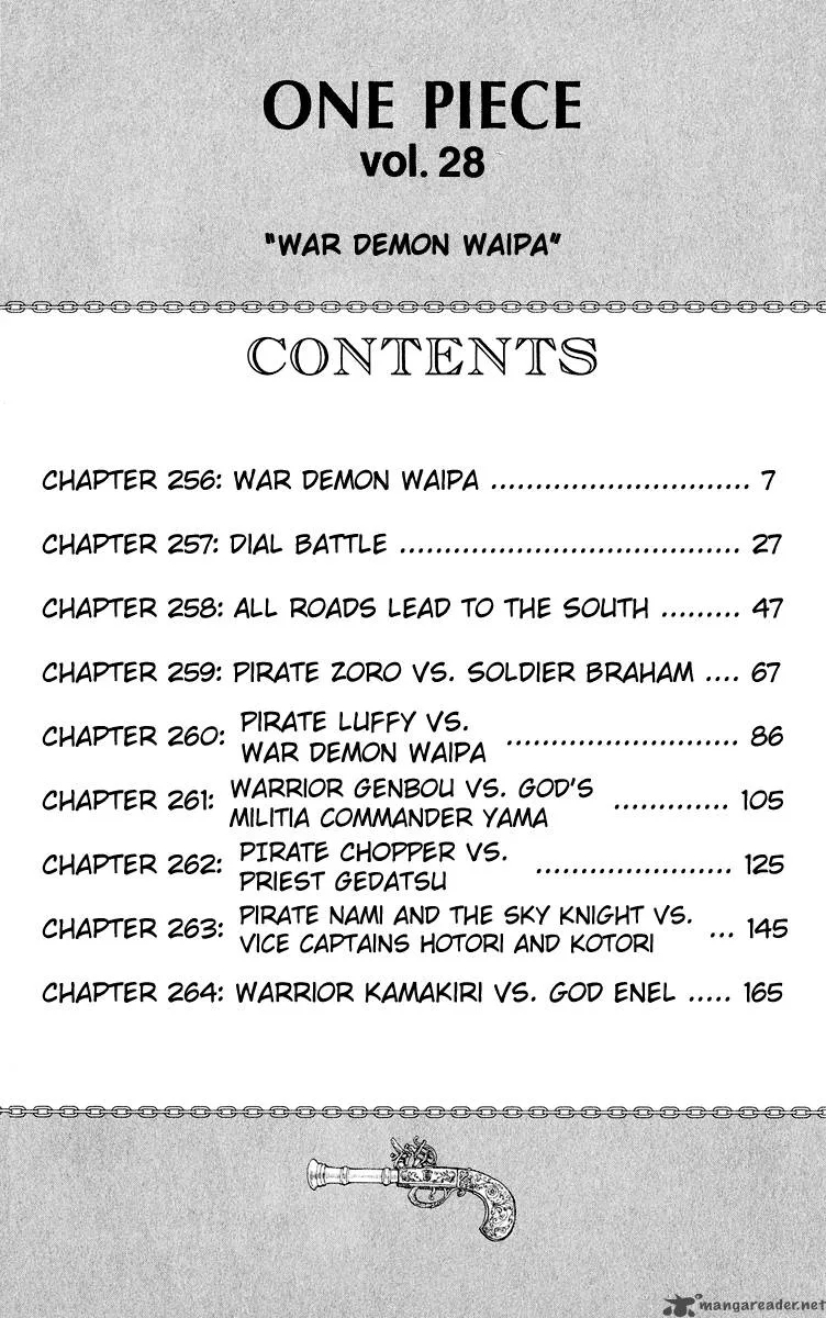 One Piece Chapter 256: The Demon Of War Waipa – Page 10