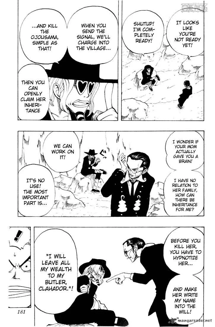 One Piece Chapter 26: A Calculation By Captain Kuro – Page 5