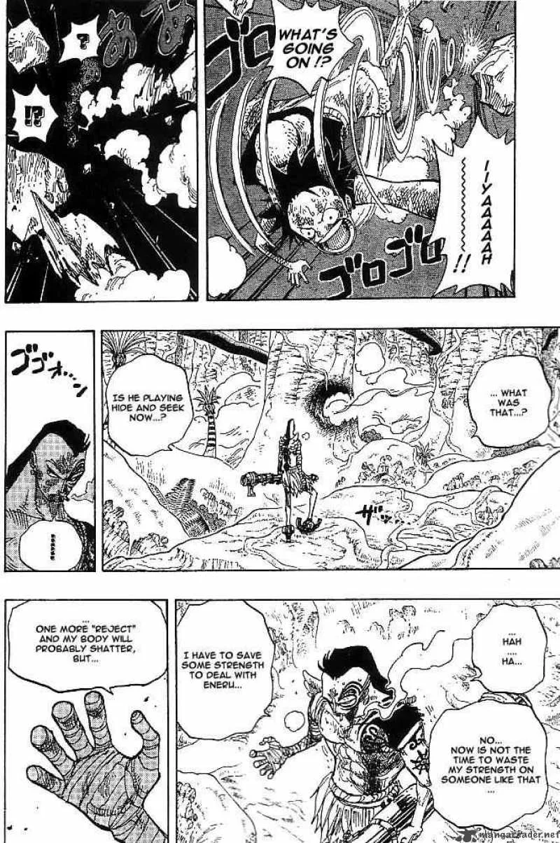 One Piece Chapter 261: Genhou The Warrior Vs God's Militia Commander – Page 4