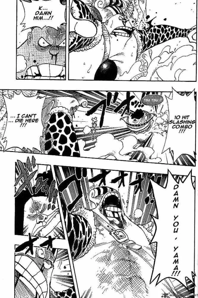 One Piece Chapter 261: Genhou The Warrior Vs God's Militia Commander – Page 9