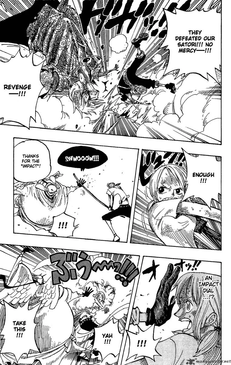 One Piece Chapter 263: Nami And The Strange Knight V.s. 2nd Captains Hotori And Kotori – Page 9