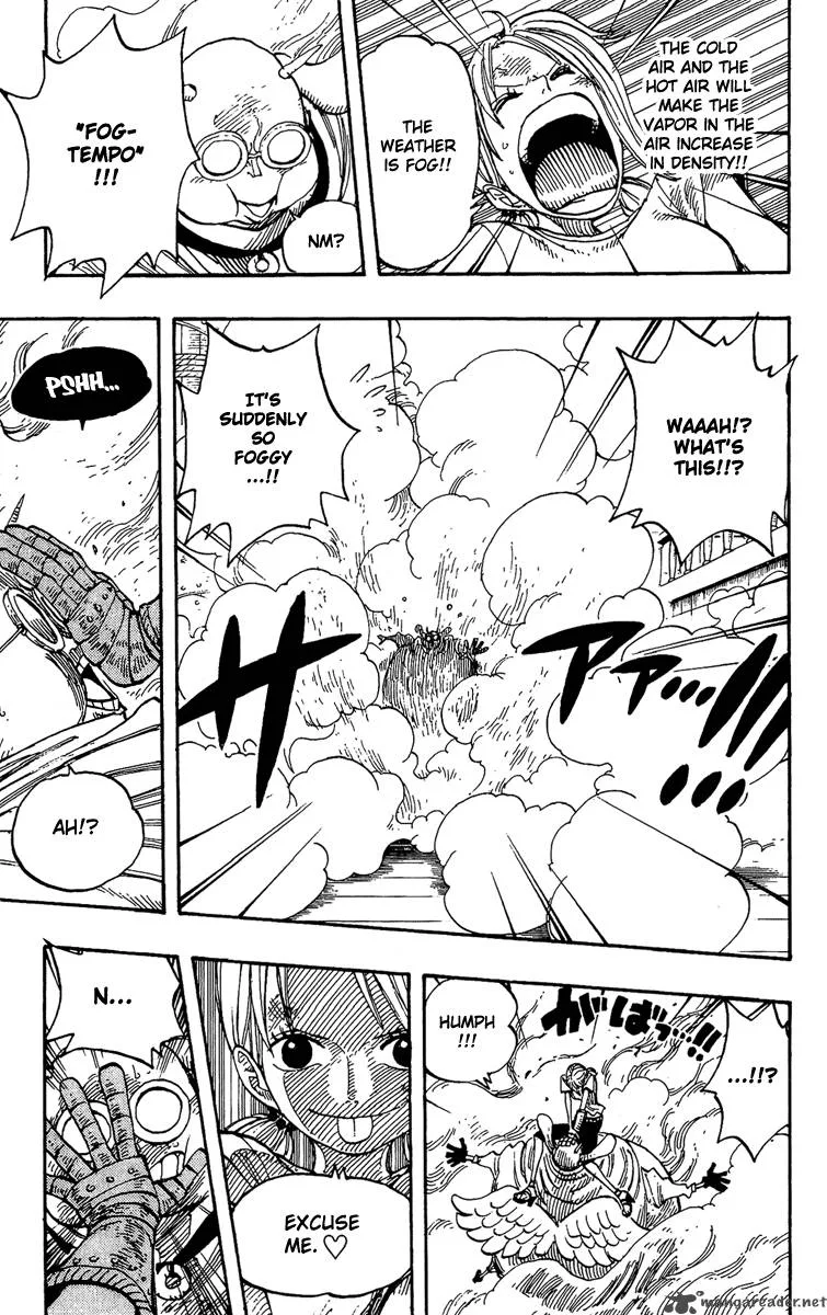 One Piece Chapter 263: Nami And The Strange Knight V.s. 2nd Captains Hotori And Kotori – Page 17