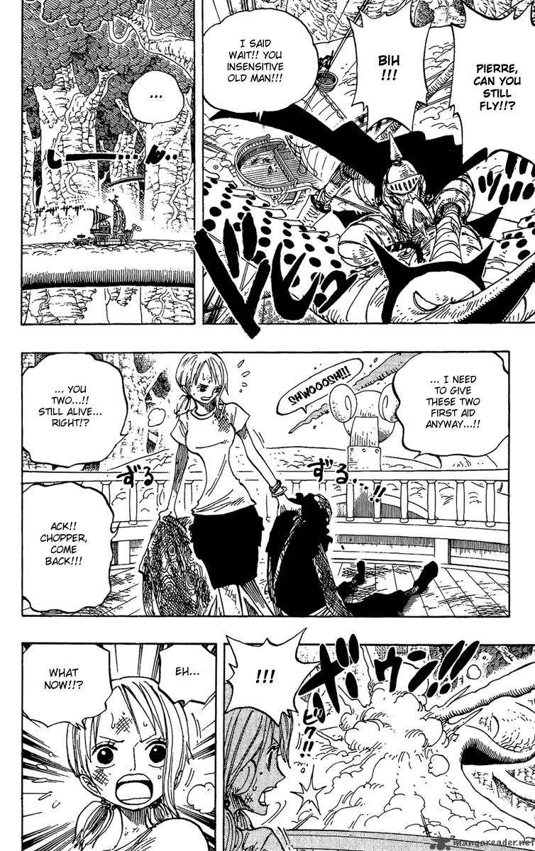One Piece Chapter 264: Warrior Kamakiri V.s. God Enerli – Page 4