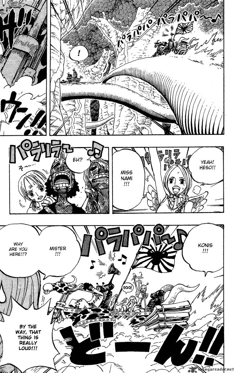 One Piece Chapter 264: Warrior Kamakiri V.s. God Enerli – Page 5