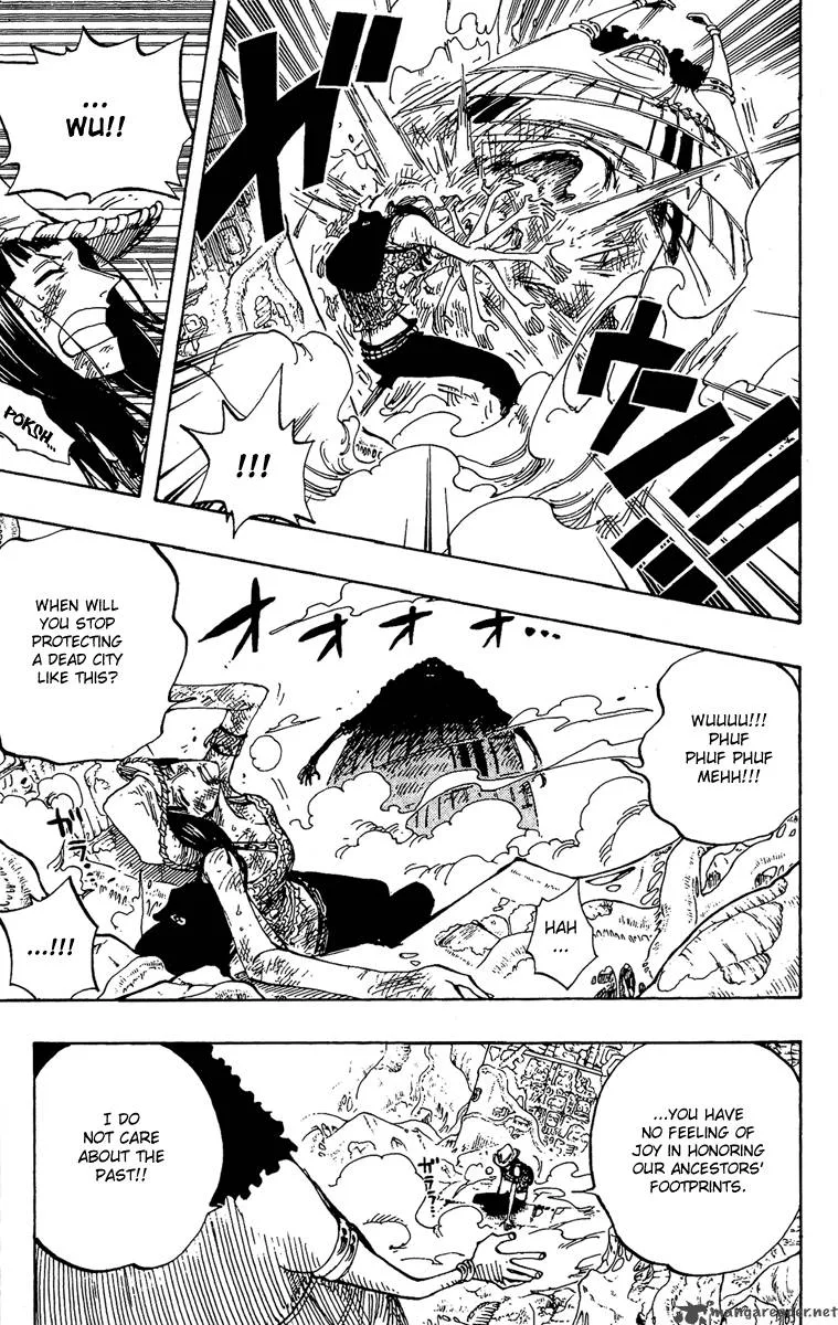 One Piece Chapter 264: Warrior Kamakiri V.s. God Enerli – Page 9