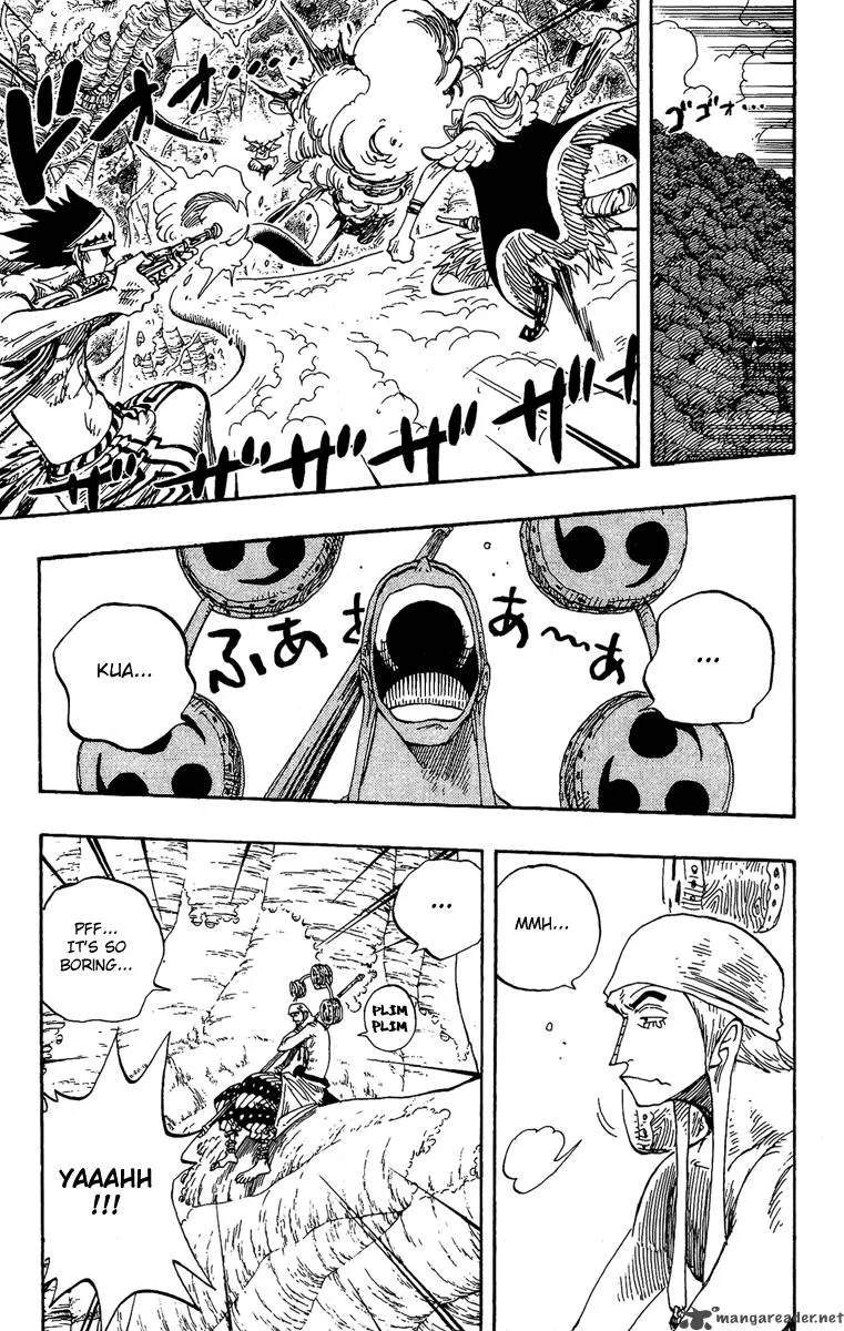 One Piece Chapter 264: Warrior Kamakiri V.s. God Enerli – Page 11