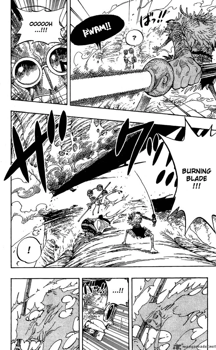 One Piece Chapter 264: Warrior Kamakiri V.s. God Enerli – Page 14