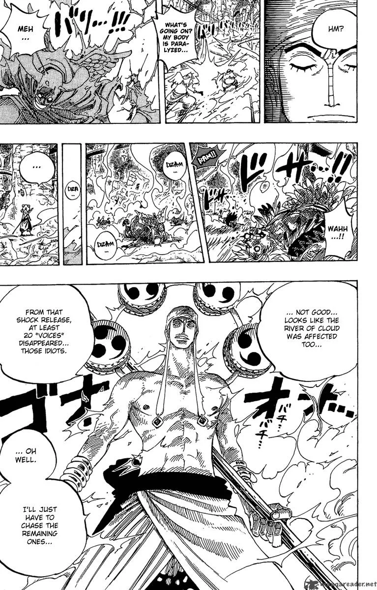 One Piece Chapter 264: Warrior Kamakiri V.s. God Enerli – Page 17