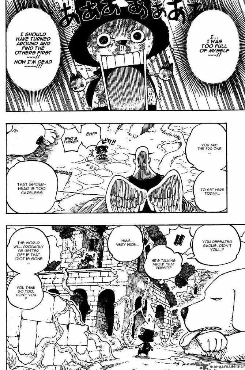 One Piece Chapter 266: Chopper The Pirate Vs. Priest Oumu – Page 8