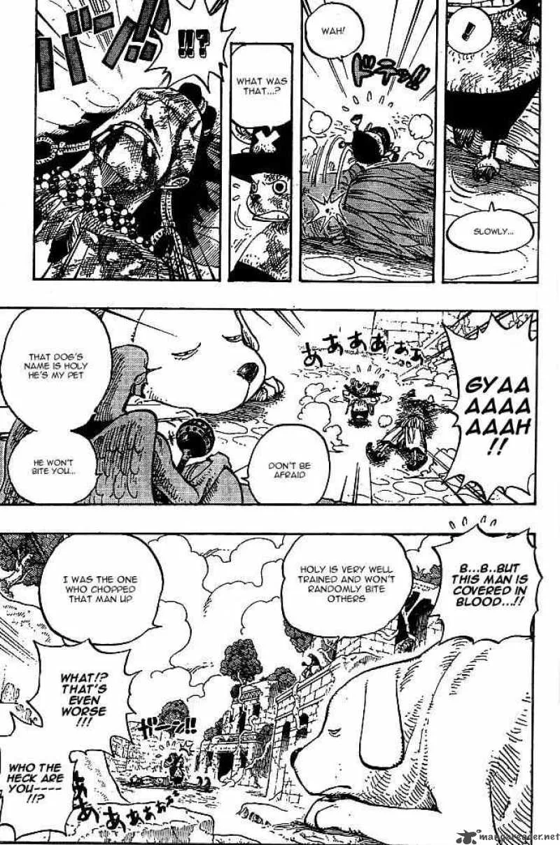 One Piece Chapter 266: Chopper The Pirate Vs. Priest Oumu – Page 9