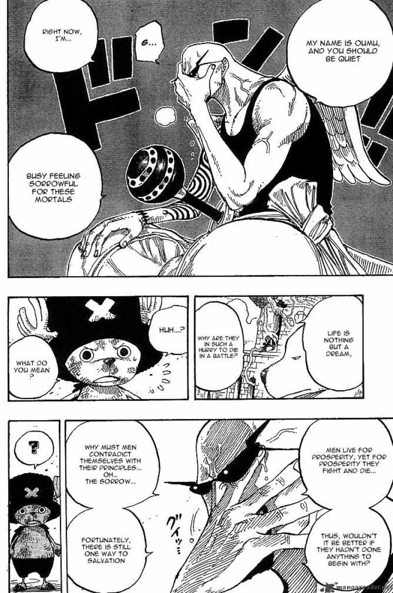 One Piece Chapter 266: Chopper The Pirate Vs. Priest Oumu – Page 10