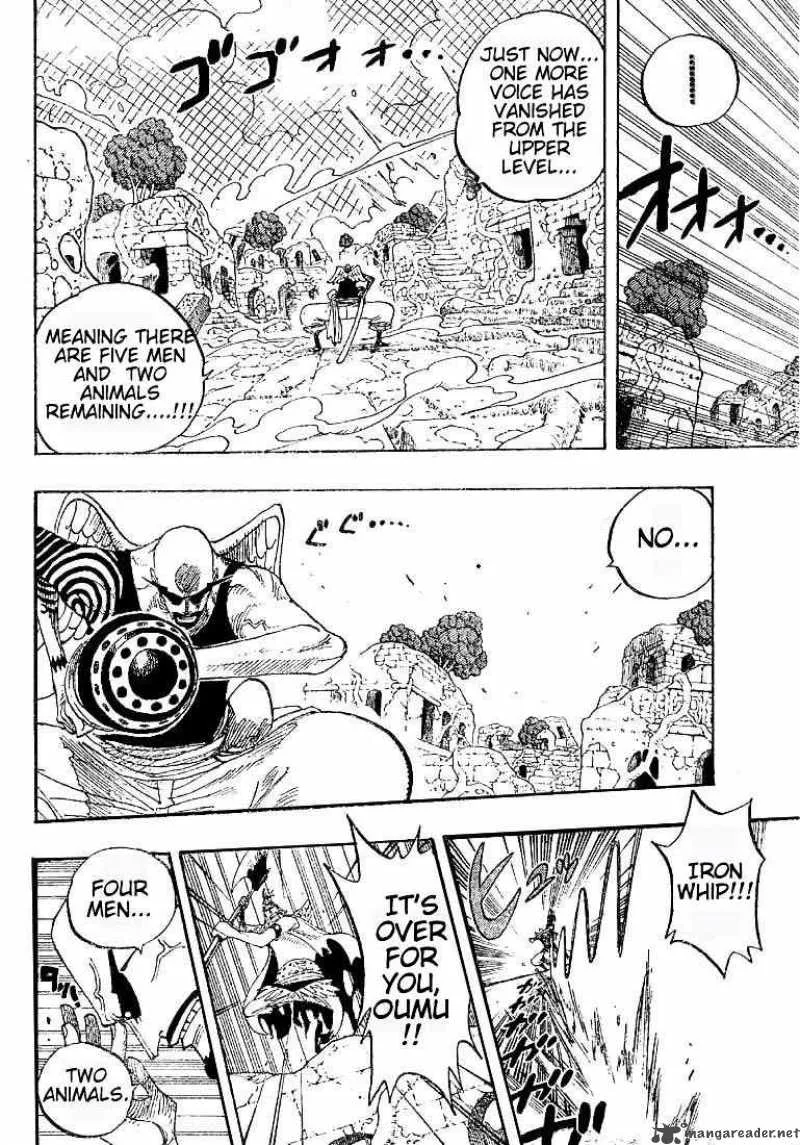 One Piece Chapter 271: Zoro The Pirate Versus Priest Oumu – Page 10
