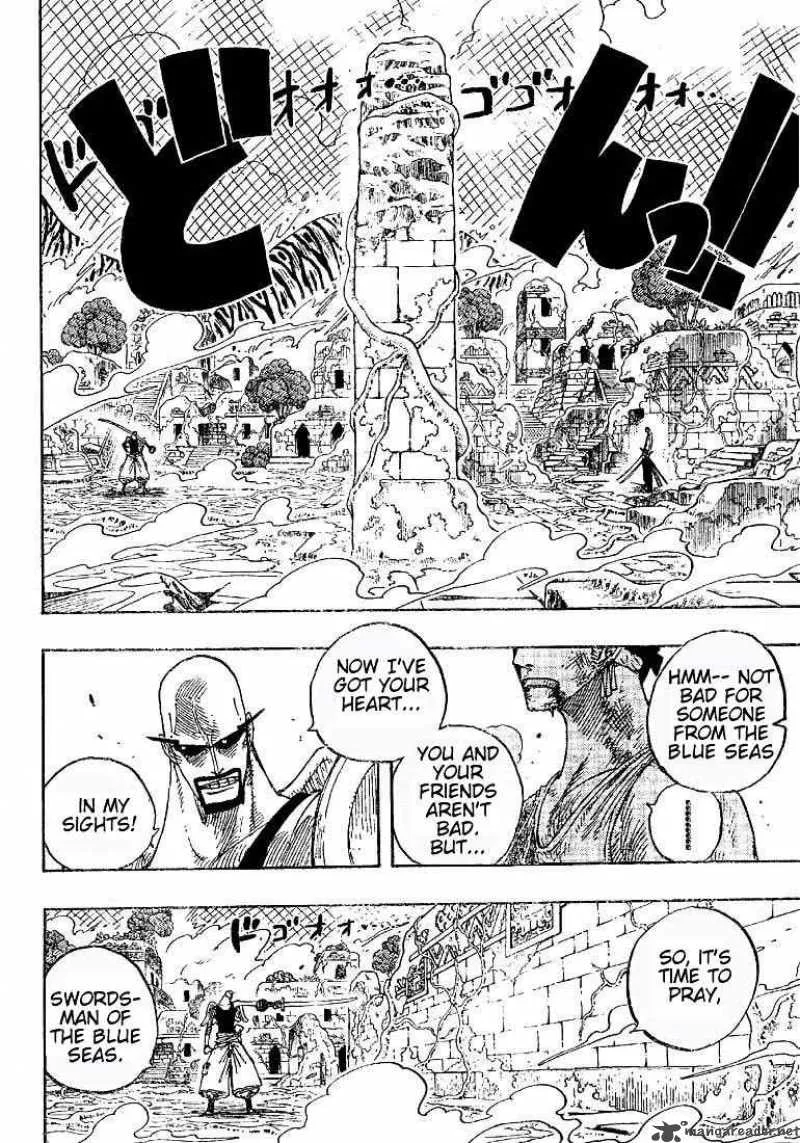 One Piece Chapter 271: Zoro The Pirate Versus Priest Oumu – Page 16