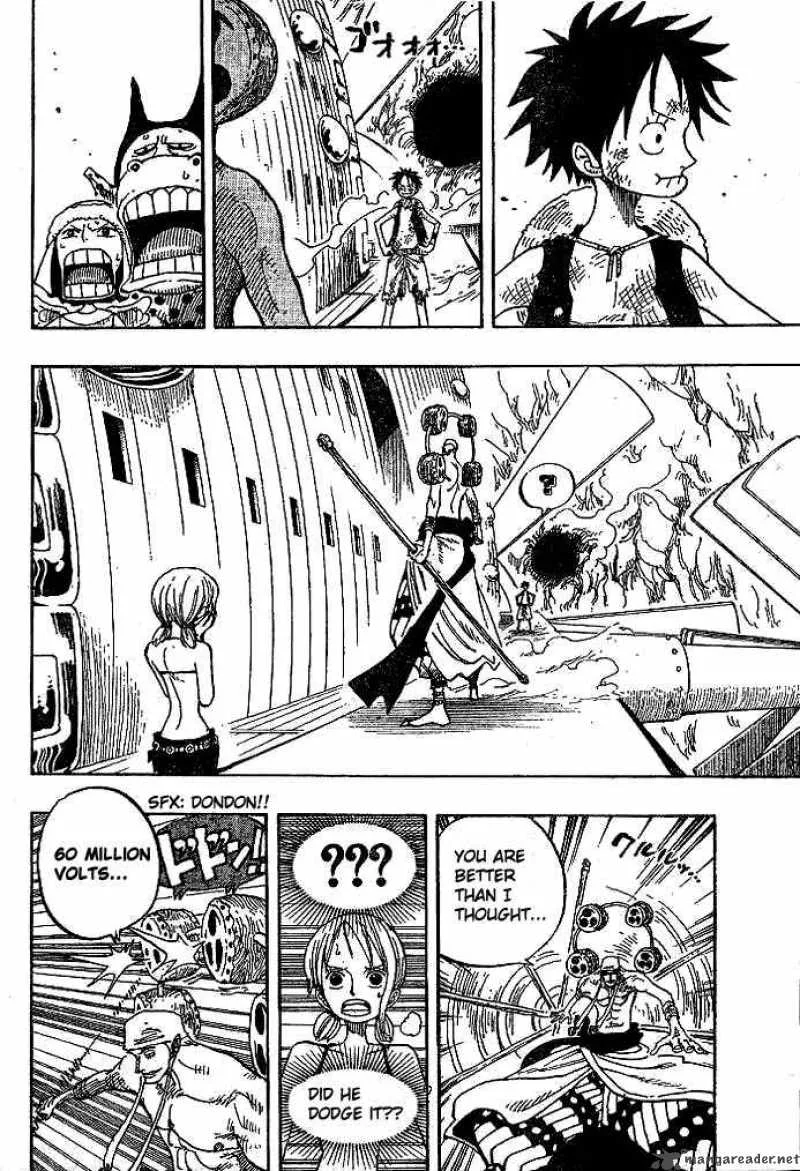 One Piece Chapter 279: Pirate Luffy Vs God-Eneru – Page 12