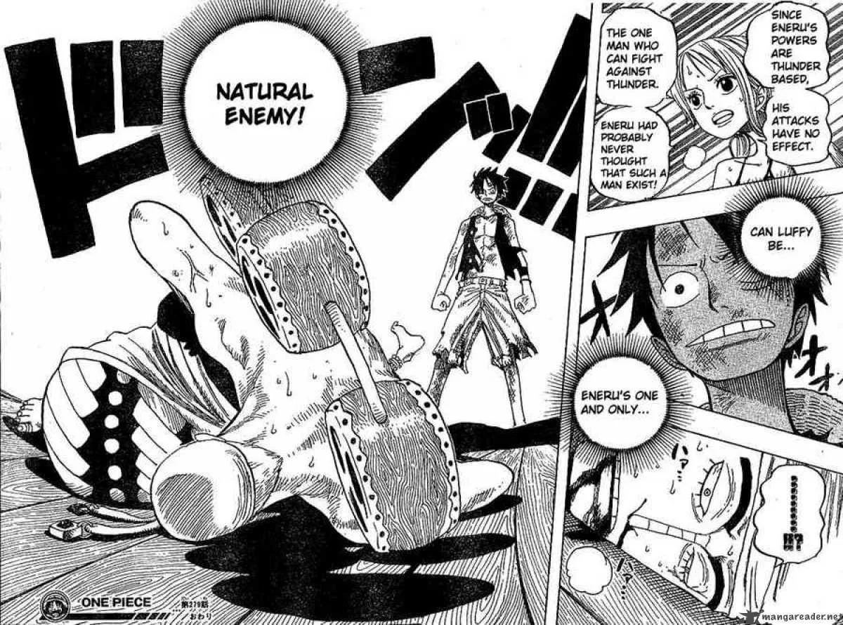One Piece Chapter 279: Pirate Luffy Vs God-Eneru – Page 18