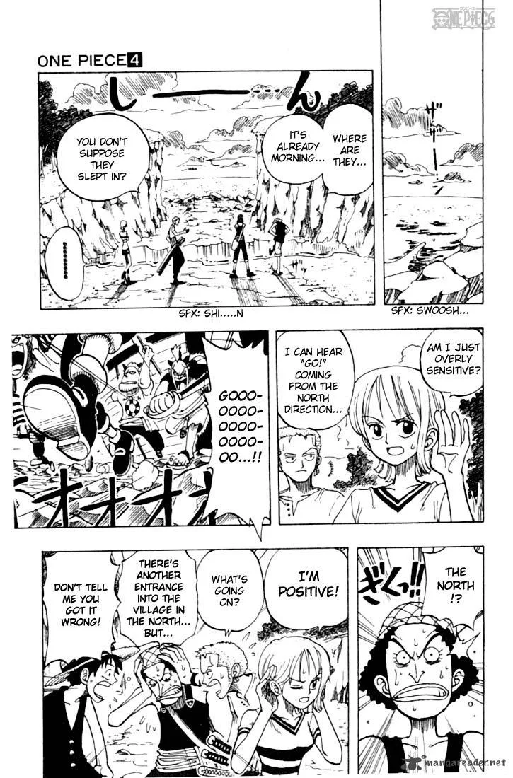 One Piece Chapter 28: Half Moon Night – Page 14