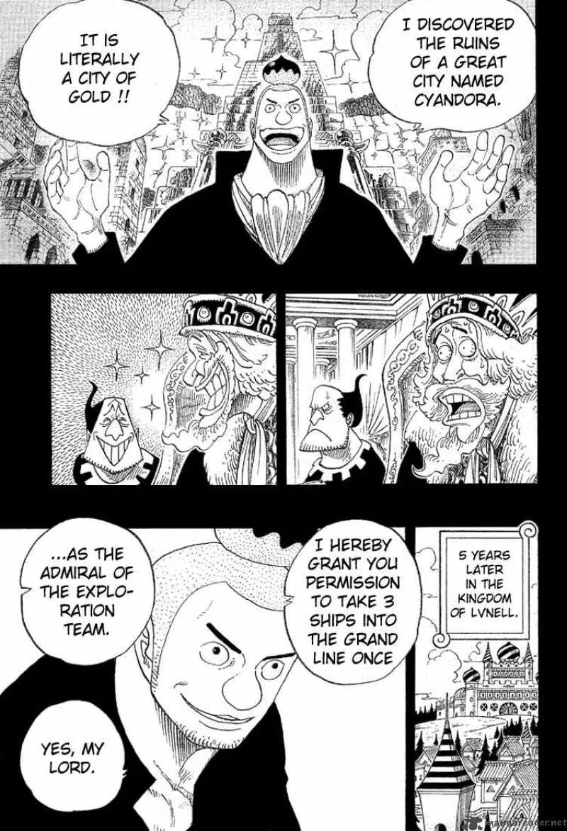 One Piece Chapter 292: The Lying Cloud Hides The Moon – Page 3