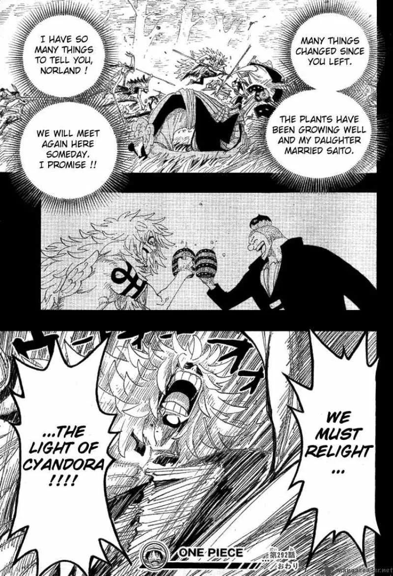 One Piece Chapter 292: The Lying Cloud Hides The Moon – Page 18