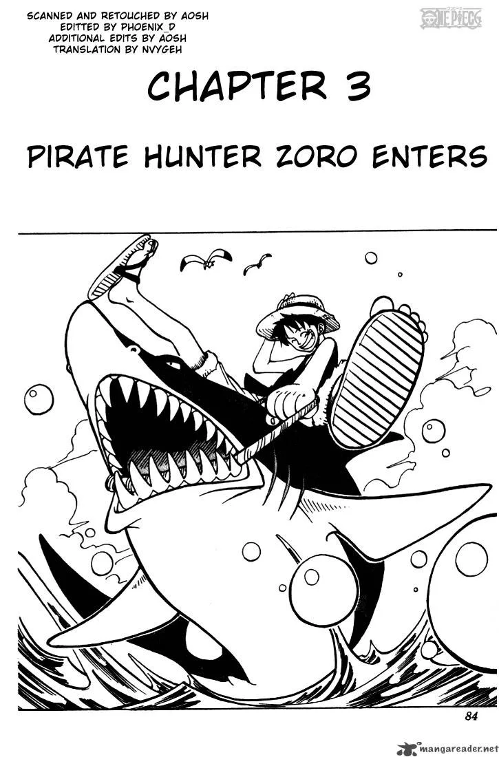 One Piece Chapter 3: Pirate Hunter Zoro Enters – Page 2
