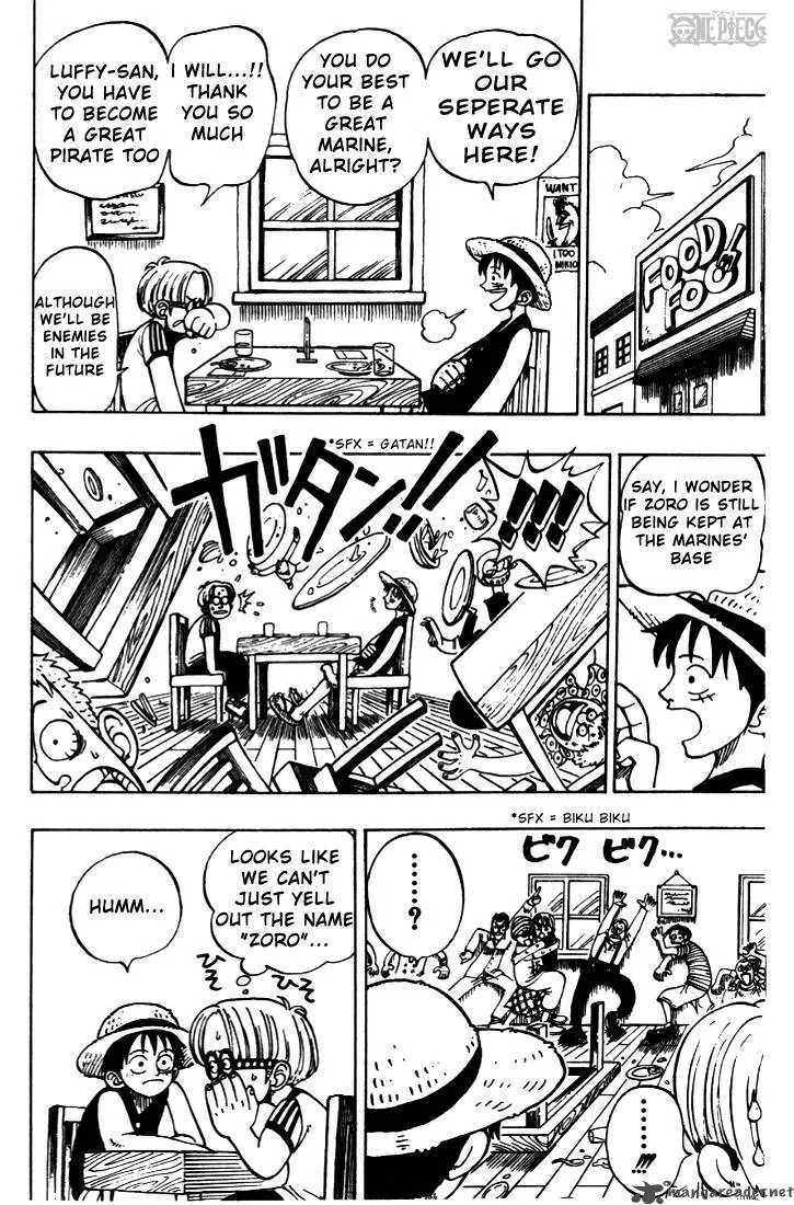 One Piece Chapter 3: Pirate Hunter Zoro Enters – Page 4